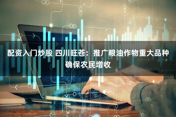 配资入门炒股 四川旺苍：推广粮油作物重大品种确保农民增收